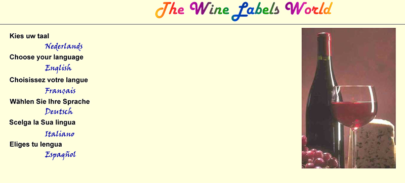 The Wine Labels World