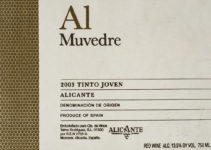 Al Muvedre 2003 von Telmo Rodriguez, Vino Alicante, Spanien