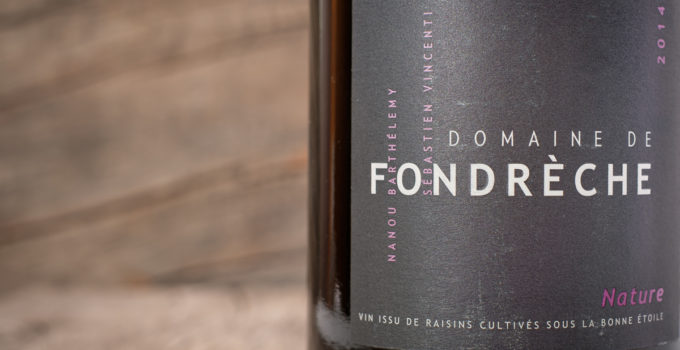 Cuvee Nature 2014 – Domaine de Fondreche