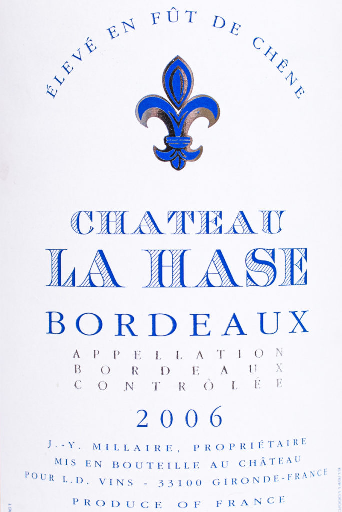Chateau La Hase 2006 - Bordeaux