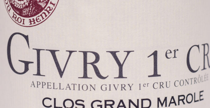 2007 Givry 1er Cru Clos Grand Marole Pinot Noir von Domaine Joblot