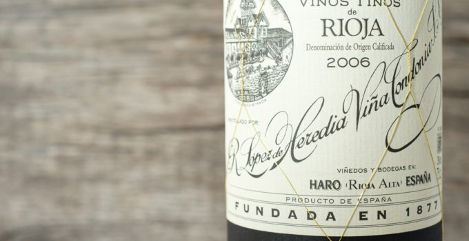 Vina Tondonia Reserva 2006 – R. Lopez de Heredia