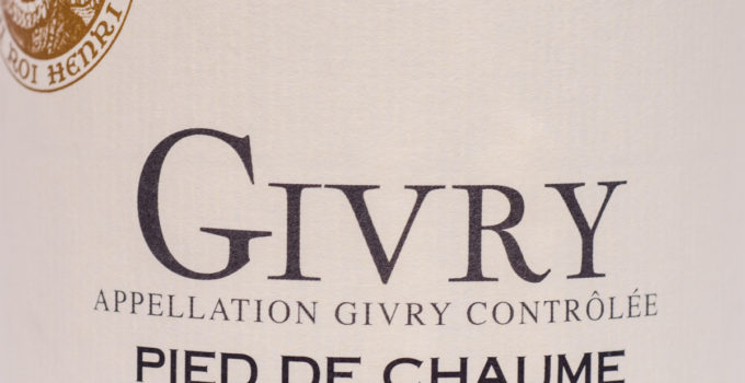 2007 Givry Pied de Chaume Chardonnay von der Domaine Joblot