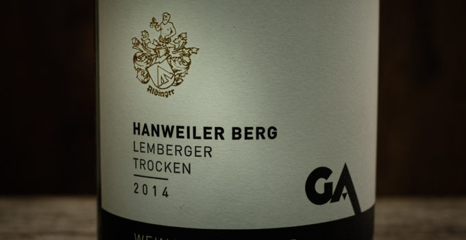 Hanweiler Berg Lemberger 2014 – Weingut Aldinger