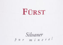 Silvaner pur mineral 2013 vom Weingut Rudolf Fürst