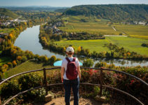 Fotoshooting: Weinberg mit Neckarschleife