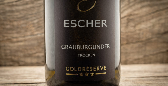 Grauburgunder Goldreserve 2018 – Weingut Escher