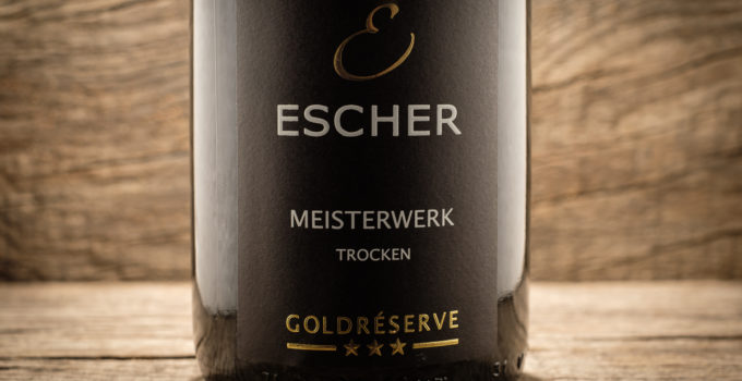 Meisterwerk trocken Goldreserve 2016 – Weingut Escher