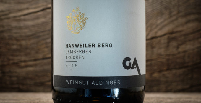 Hanweiler Berg Lemberger 2015 – Weingut Aldinger