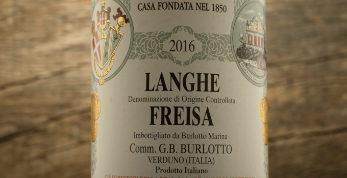 Langhe Freisa 2016 – Comm. G.B. Burlotto