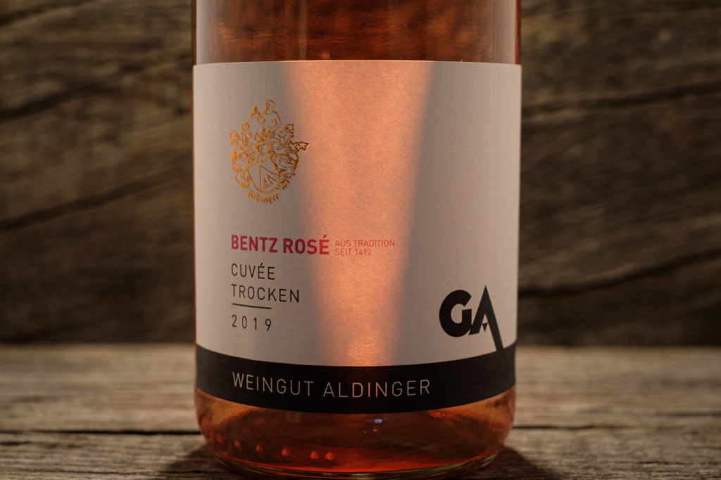 Bentz Rose Cuvee trocken 2019 - Weingut Aldinger