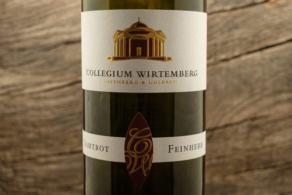 Samtrot feinherb 2017 - Collegium Wirtemberg