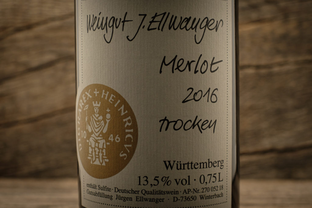 Merlot Hades 2016 - Weingut J. Ellwanger