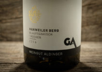 Hanweiler Berg Blaufränkisch 2016 – Weingut Aldinger