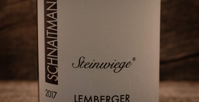 Steinwiege Lemberger 2017 – Weingut Schnaitmann