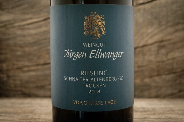 Riesling Schnaiter Altenberg GG 2018 - Jürgen Ellwanger