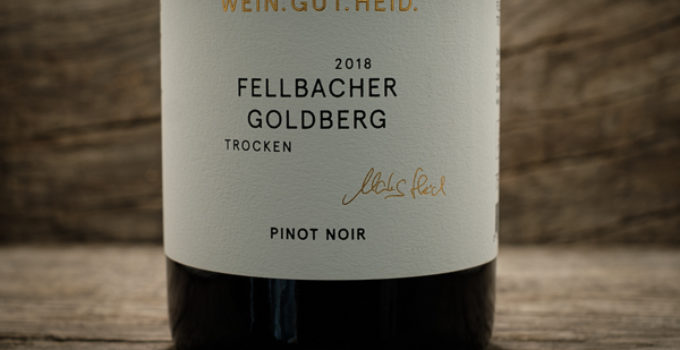 Fellbacher Goldberg Pinot Noir 2018 – Weingut Heid