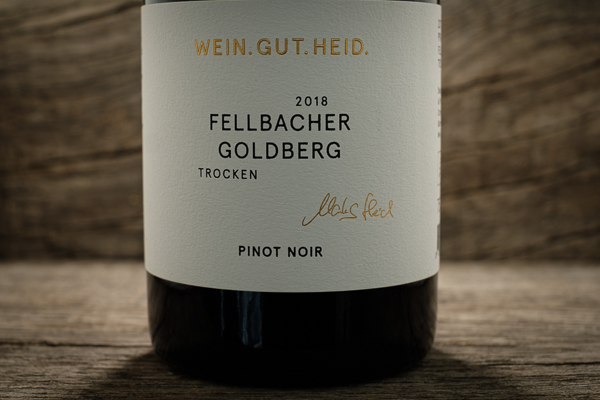 Fellbacher Goldberg Pinot Noir 2018 - Weingut Heid