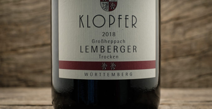 Lemberger Großheppach 2018 – Weingut Wolfgang Klopfer