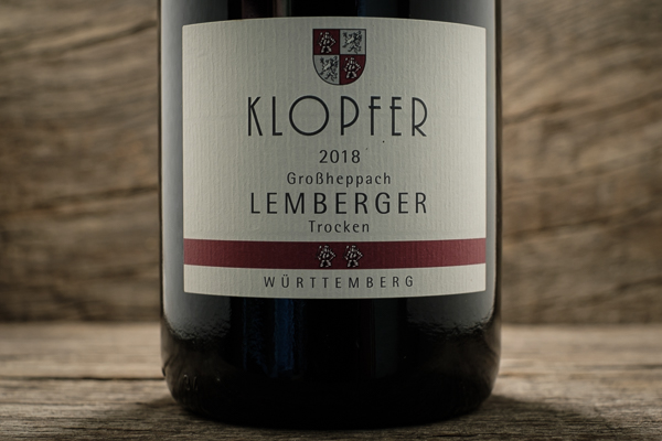 Lemberger Großheppach 2018 - Weingut Wolfgang Klopfer