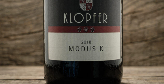 MODUS K 2018 – Weingut Wolfgang Klopfer