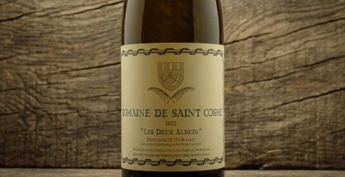 Les Deux Albion – Orange 2022 – Domaine de Saint Cosme