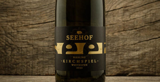 Riesling Kirchspiel Westhofen 2022 – Weingut Seehof