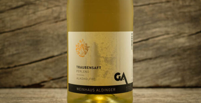 Traubensaft perlend – alkoholfrei – Weinhaus Aldinger