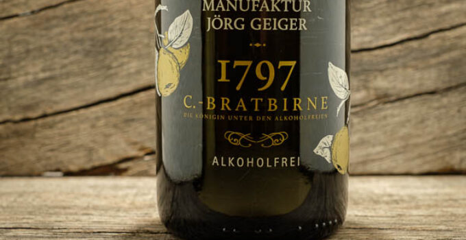 Champagner Bratbirne alkoholfrei – Manufaktur Jörg Geiger