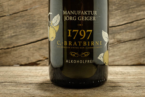 Champagner Bratbirne alkoholfrei - Manufaktur Jörg Geiger